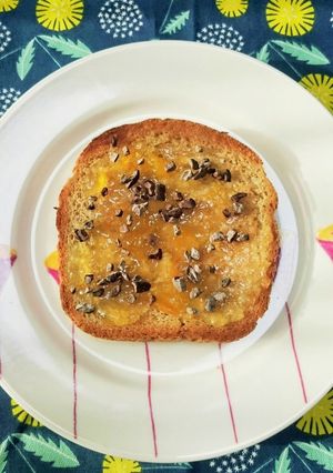 カカオニブで♬♬オランジェット風トースト-レシピのメイン写真