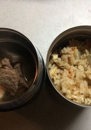 中学生お弁当(2018.1.21)-レシピのメイン写真