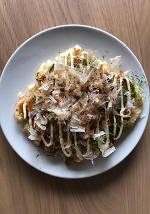 よっちゃんなんばんで甘くないお好み焼き-レシピのメイン写真