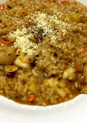 簡単！シーフードカレーのリゾット風-レシピのメイン写真