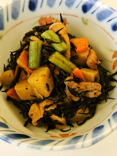 さつまいもとひじきの煮物-レシピのメイン写真