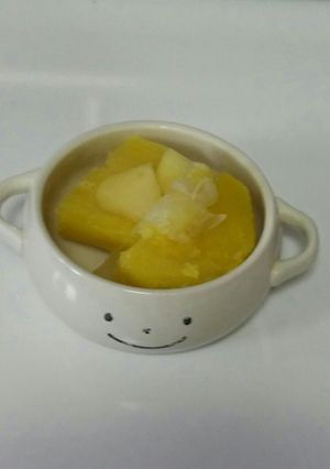 さつまいもとりんごと柚の煮物-レシピのメイン写真