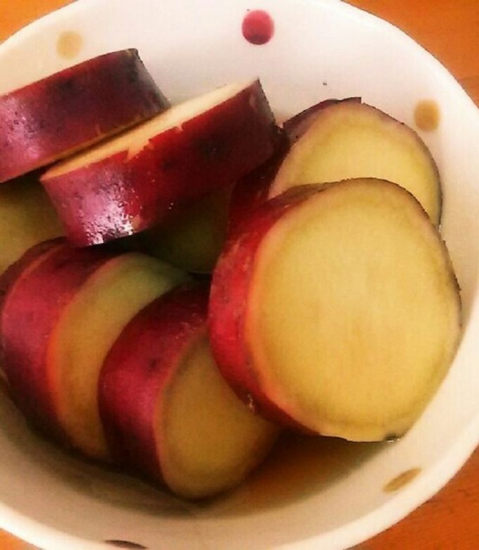 色よく仕上げる◎ほっこり薩摩芋の甘煮。-レシピのメイン写真
