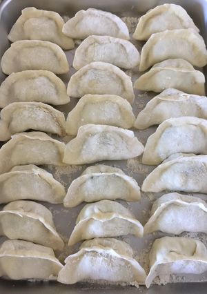 本格中華・海老ニラ玉の餃子-レシピのメイン写真