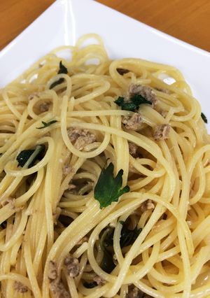 簡単！鯖フレークでお手軽パスタ-レシピのメイン写真