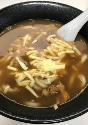 簡単残ったカレーでカレーうどん-レシピのメイン写真