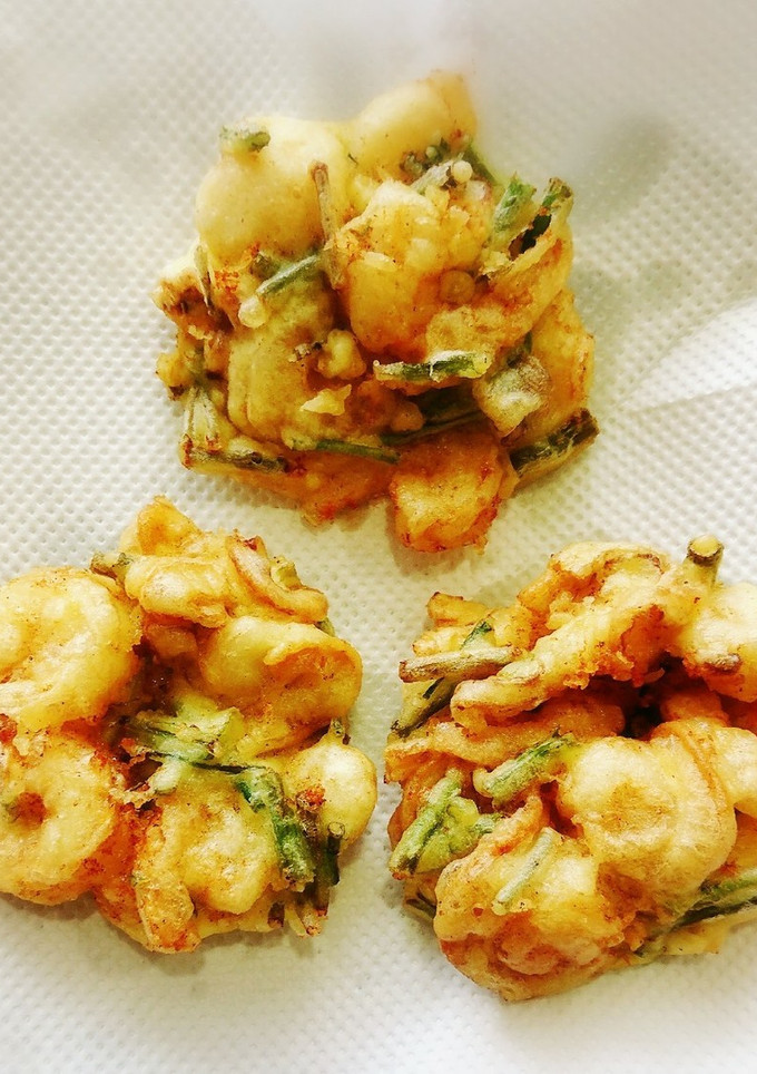 エビとホタテのかき揚げ-レシピのメイン写真