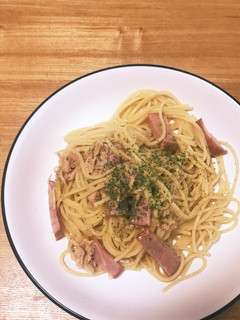 ツナのバター醤油パスタ-レシピのメイン写真