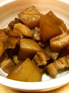 大根と豚バラの炒め煮-レシピのメイン写真