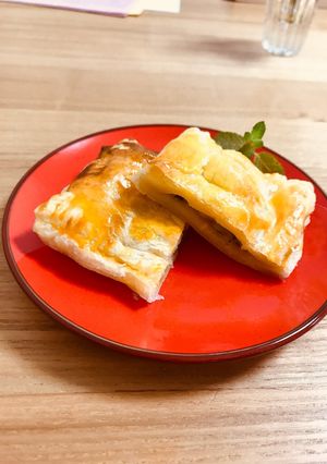 ブルーチーズ&はちみつ&リンゴのパイ-レシピのメイン写真