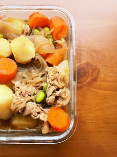 すき焼きのたれで、簡単肉じゃが☆-レシピのメイン写真