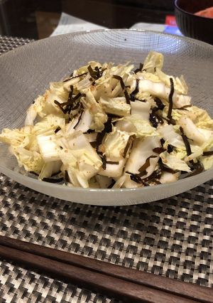 簡単混ぜるだけ！さっぱり白菜サラダ-レシピのメイン写真