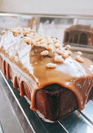 キャラメルとチョコレートのパウンドケーキ-レシピのメイン写真