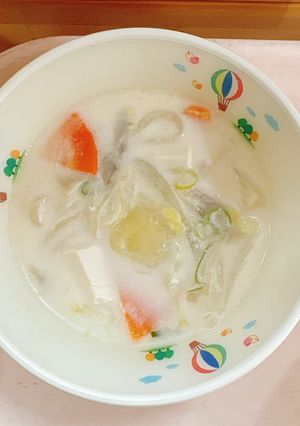 ミルク豚汁-レシピのメイン写真