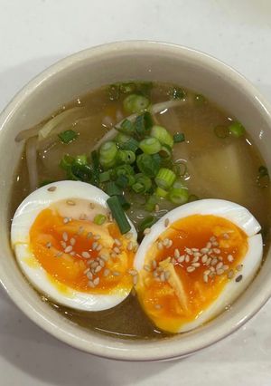 味噌ラーメン風野菜スープ-レシピのメイン写真