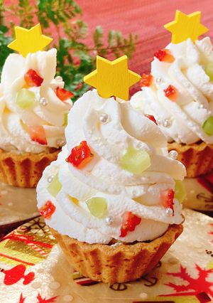クリチのフルーツクリスマスツリー-レシピのメイン写真