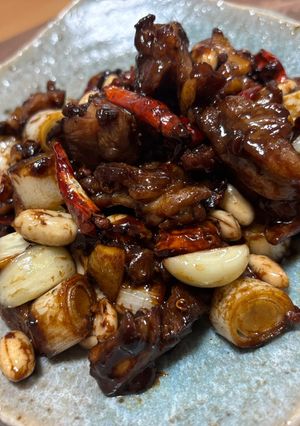 四川風鶏肉とピーナッツ炒め 宮保鶏丁-レシピのメイン写真
