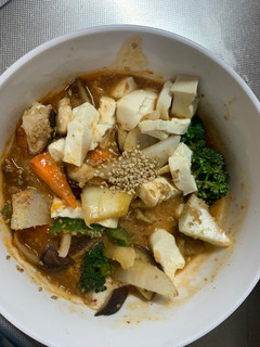 肉無豆腐コク旨クリーミー麻婆味野菜炒め-レシピのメイン写真