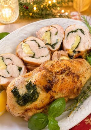 【シェフの贅沢チーズのバジルチキン】-レシピのメイン写真