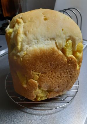 ＊HB＊さつまいもゴロゴロのミルク食パン-レシピのメイン写真