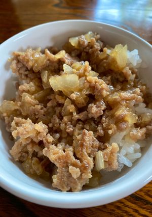 ひき肉の甘辛煮-レシピのメイン写真