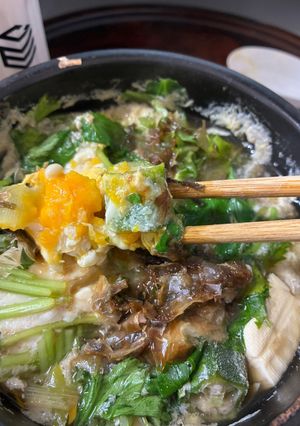 冷や奴ならぬあつ奴　冷え防止　おつまみに-レシピのメイン写真