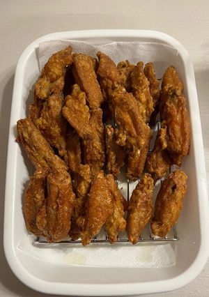 子どもに大人気⭐︎手羽中のカレー唐揚げ-レシピのメイン写真
