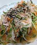 むね肉の和風南蛮漬け♪野菜でカラフル
