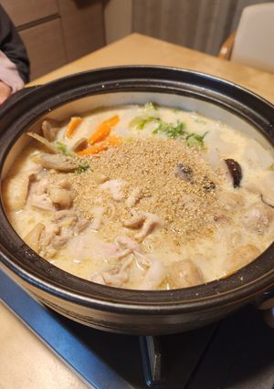 市販スープいらず♥ごま味噌豆乳鍋-レシピのメイン写真