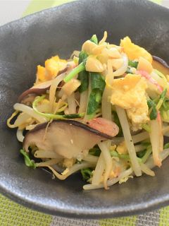 もやしと豆苗のエスニック炒め-レシピのメイン写真