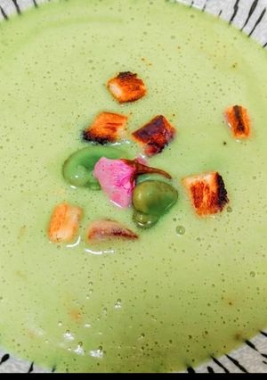 ソイリッチでそら豆のスープ-レシピのメイン写真