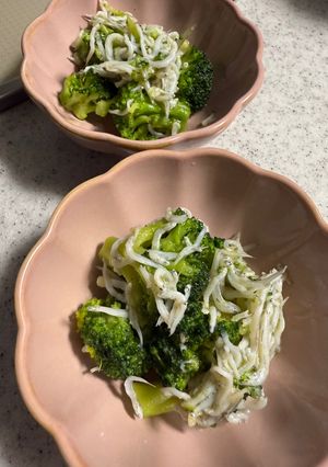 ブロッコリーとしらすの副菜-レシピのメイン写真