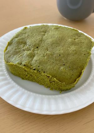【レンジ3分】米粉の抹茶蒸しパン-レシピのメイン写真