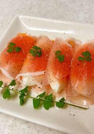 タンパク質摂取♪ゆで卵の生ハム巻き-レシピのメイン写真