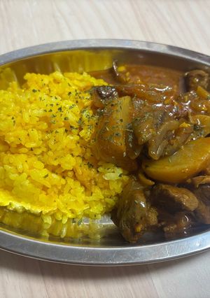 ラム肉とカブのカレー-レシピのメイン写真