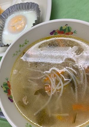 ビーフンスープ　河内長野市学校給食-レシピのメイン写真
