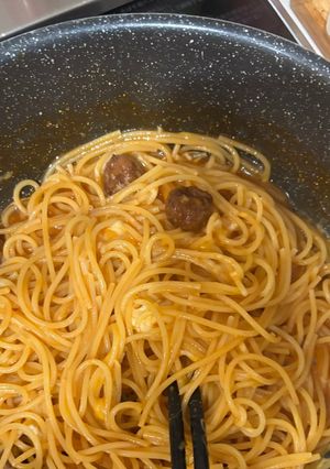 フライパン一つで作るパスタ-レシピのメイン写真