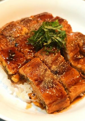 スーパーのうなぎで作る鰻屋さん風うな丼-レシピのメイン写真
