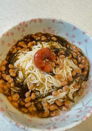 さっぱり納豆そうめん-レシピのメイン写真