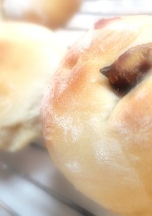 生地はHBにおまかせ　甘栗あんぱん-レシピのメイン写真