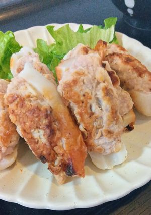 減塩レシピ❣かもめちくわの肉詰め-レシピのメイン写真