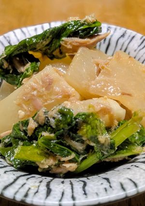 かぶのツナみそ炒め-レシピのメイン写真