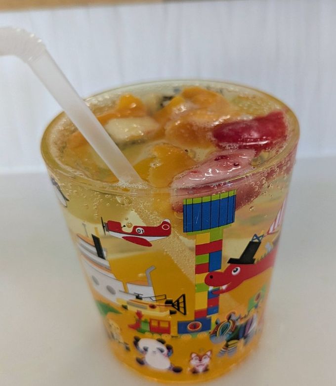 シュワシュワ🫧フルーツポンチ風🫐ドリンク-レシピのメイン写真