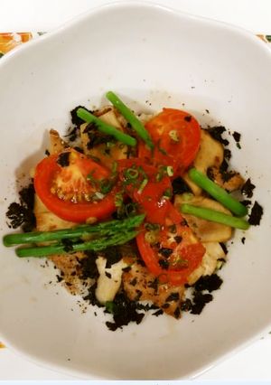 アジ　かば丼-レシピのメイン写真