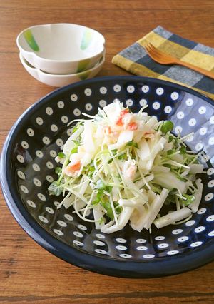 非加熱☆かに缶と大根のさっぱりマヨサラダ-レシピのメイン写真