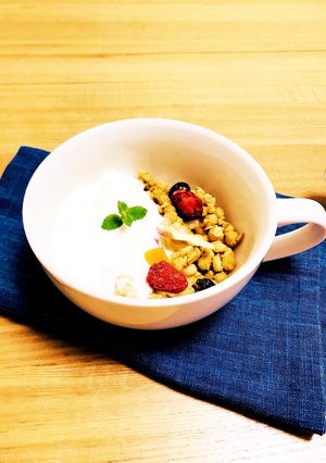 ホットグラノーラ-レシピのメイン写真