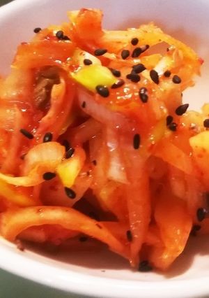 レンコンのキムチ和え-レシピのメイン写真