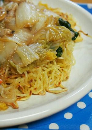 簡単！しっかり美味しいあんかけ焼きそば-レシピのメイン写真