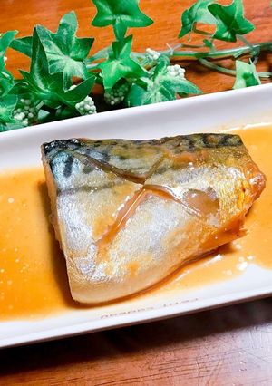超簡単！ご飯すすむ普通の鯖の味噌煮♡-レシピのメイン写真