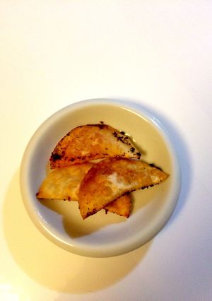 餃子の皮で簡単ピザ♪-レシピのメイン写真